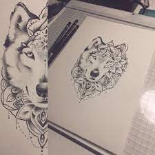 Wolf Wolftattoo Mandala Mandaladesing Mandalatattoo Tattooart Tattoodesign Turkutattoo Soulskintattoo Wolf Mandala Wolf Tattoos Mandala Tattoo