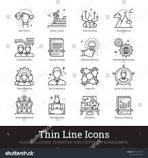 Business Leader Teamwork Corporate Management Thin Line Icons Modern Linear Logo Concept Fo In 2020 Corporate Management Business Leader Business Advertising Design