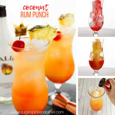 Copy cat carnival cruise cruiser cocktailtammilee tips. Coconut Rum Punch With Video Sugar Spice And Glitter