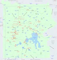 Map Of Yellowstone National Park Wyoming