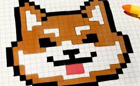 Pat patrouille badge pixel petit recherche google en 2020 avec. Dessin Pixel Animaux Facile