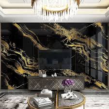 Decorate your living room or common areas with beautiful classic and modern wallcoverings. Buy Custom Photo Wallpaper Home Decor 3d Black Gold Imitation Marble Waterproof Modern Living Room Bedroom Tv Background Wall Mural Cicig