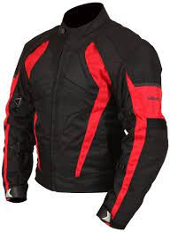 Milano Sport Mjgam0385la Gamma Motorcycle Jacket With Red Accent Black Large Pricepulse