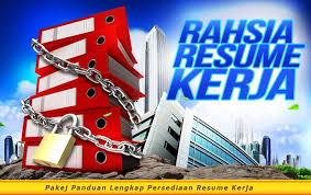 Menulis apa telah dibuat dengan jelas dalam pengalaman kerja. Contoh Resume Kerja Kerajaan 2021 Sumber Kerjaya