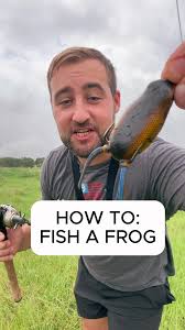 How to Use Frog Bait in Cow The Angler