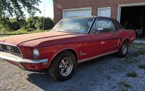 Solid Project Car 1968 Ford Mustang Ford Mustang Mustang Car