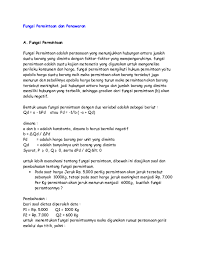 Berikut ini rumus dari fungsi penawaran linear antaralain sebagai berikut : Doc Fungsi Permintaan Dan Penawaran Andrey Cahyacit Academia Edu