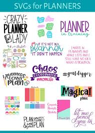 Download Planner In Training Svg Crafting In The Rain