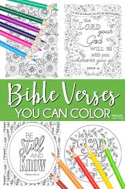 Finding the bible verses you want in your hard copy bible is one option for bible study. Bible Verse Coloring Pages For Adults Teens Toddlers