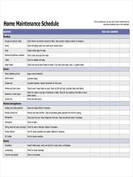 They are a great way to save time in excel because they perform a huge amount of formatting automatically. 15 Free Maintenance Schedule Templates Word Excel Formats