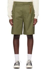 Khaki Danny Shorts by DARKPARK