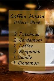 Coffee House Diffuser Blend Diffuser Blends Coffee Essential Oil Essential Oil Diffuser Recipes