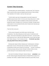 Contoh Teks Ceramah Singkat Bahasa Indonesia Beserta Strukturnya Berbagai Teks Penting