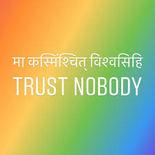 Trust Nobody Sanskrit Quotes Sanskrit Words One Word Quotes