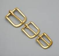 Solid Brass Square Belt Buckle – Fits 1.375" Wide Belts, Classic Gold Tone,  Unbranded & Sturdy