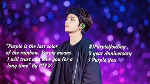 During the anniversary draw event, players can acquire cards of certain bts members, plus newly added cards. I Purple You Day Takes Top Spot In Worldwide Trends As Fans Celebrate Bts V S Iconic Creation On Its 3rd Year Anniversary Allkpop