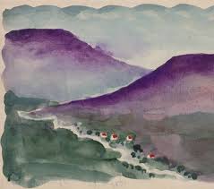 Georgia O Keeffe Untitled Landscape 1917 Georgia O Keeffe Paintings Georgia O Keeffe Georgia Okeefe