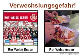 Wer Schon Sein Will Muss Leiden Verwechslung Verwechslungsgefahr Rot Weiss Essen
