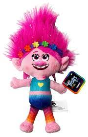 Nwt Dreamworks Trolls World Tour Poppy Rainbow 8 Plush Toy Dreamworks Plush Toy Poppies Plush