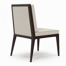 A modern (and a little glam) take on the classic cane chair. Baker Carmel Cane Dining Chair 3d Model For Vray