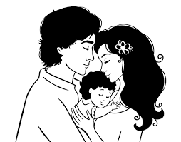 Antes de guardar debes colorear tu dibujo. Dibujo De Abrazo Familiar Para Colorear Dibujos Net