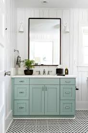 The second one comes in bright yellow which delivers a bright atmosphere to your bathroom. 30 Beautiful Cabinet Paint Colors For Kitchens And Baths