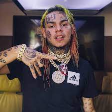 6ix9ine Fashion Statement Necklace Crochet Earrings