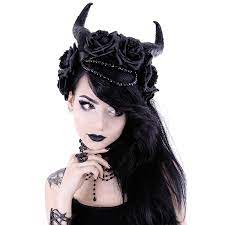 In a word,you will not disappoint when you cost several minutes in our website.if you want to purchase hair jewellery,this will your best place to choose.with thousands of hair jewellery listed below,you will understand the. Hair Ornaments With Horns Roses Pearls Boudoir Noir