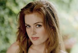 Immagini Isla Fisher Ragazza capelli castani Faccia Capelli giovane