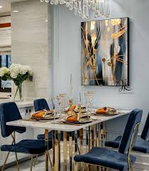 Certapro offers professional dining room painting services. Large Abstract Oil Painting Original Artgold Leaf Painting Etsy In 2021 Gold Wall Decor Bedroom Wall Decor Bedroom Wall Art Living Room