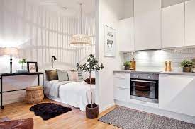 Thank you for all the brilliant ideas! 75 Stunning Small Studio Apartment Decor Ideas Studio Apartment Decorating Apartment Layout Apartment Interior