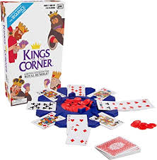 (one king will go in each corner space as shown in the diagram below.) Amazon Com Kings In The Corner The Traditional Gameplay Of Solitaire With A Twist For The Whole Family Toys Games