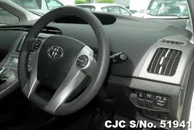 The second generation model was first available in 2016 and is currently being produced. 2014 Toyota Prius Hybrid White For Sale Stock No 51941 Japanese Used Cars Exporter