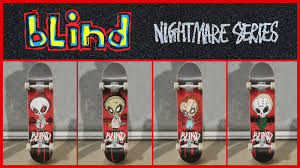 A page for describing funny: Skater Xl Blind Skateboards Nightmare Series V 1 0 Gear Real Brand Deck Mod Fur Skater Xl