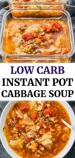 Instant Pot Cabbage Soup With Beef In 2020 Cabbage Soup Recipes Instant Pot Dinner Recipes Instant Pot Soup Recipes