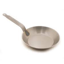 Bourgeat Tradition Fry Pan Matfer Bourgeat Bourgeat Black Steel Carbon Steel Pan
