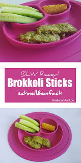 Breifrei Rezept Leckere Brokkoli Sticks Familinchen Breifrei Rezepte Rezepte Fingerfood