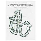 Buy the best printed golf course Pinewild Country Club, Magnolia ...