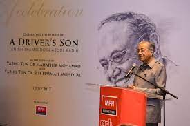 It was during the year we spent with him recording his stories that he ingrained in us his overarching philosophy of life: A Driver S Son By Tan Sri Shamsuddin Abdul Kadir Book Launch The Malaysian Reserve