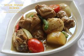 Ayam kurma dimasak dalam kuah opor? Resepi Ayam Kurma Club Cara Masak Nasi Kurma Ayam Berempah Resepi Bonda Roda Perekonomian