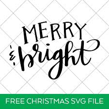 Check out our merry and bright sign selection for the very best in unique or custom, handmade pieces from our signs shops. Make A Diy Christmas Merry And Bright Sign Free Svg Christmas Svg Merry And Bright Christmas Monogram
