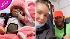 In 2019, ashley cain become 24 years old. Ashley Cain Gives Baby Girl Last Hospital Bath Before Family Take Ambulance Home Irish Mirror Online