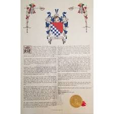 Marlow Coat Of Arms Crest History 3 Print Combo Origin England On Ebid United States 194813982