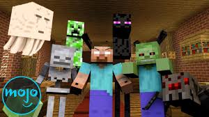 Content maps texture packs player skins mob skins data packs mods blogs. Top 10 Deadly Minecraft Mobs Watchmojo Com
