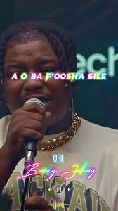 Barry Jhay Destiny Lyrics