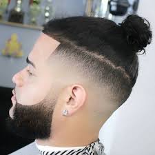 How To Do A Man Bun With Short Curly Hair Pin On Leo Haircut Ideas