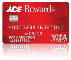 Ace Rewards Visa Credit Card Is Issued By Us Bank Credit Card Offers Card Members Reward Point On Sho Visa Credit Card Credit Card Design Credit Card Benefits