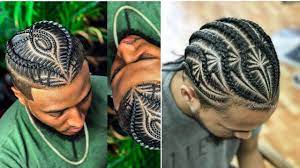 Best Most Popular Male Braids Hairstyles Man Bun Compilation Youtube Men's cornrows were a common way of styling hair in sub saharan africa for centuries and were continued in the united states and other countries by enslaved africans. best most popular male braids hairstyles man bun compilation