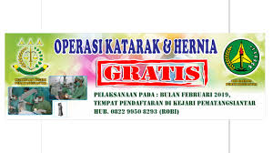 Maybe you would like to learn more about one of these? Kejaksaan Negeri Pematangsiantar Buka Pendaftaran Operasi Katarak Dan Hernia Www Sindonewstoday Com