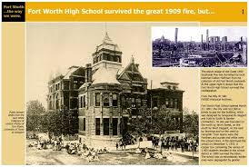 Fort Worth High School Fort Worth Texas Fort Worth Texas Old Fort Texas History